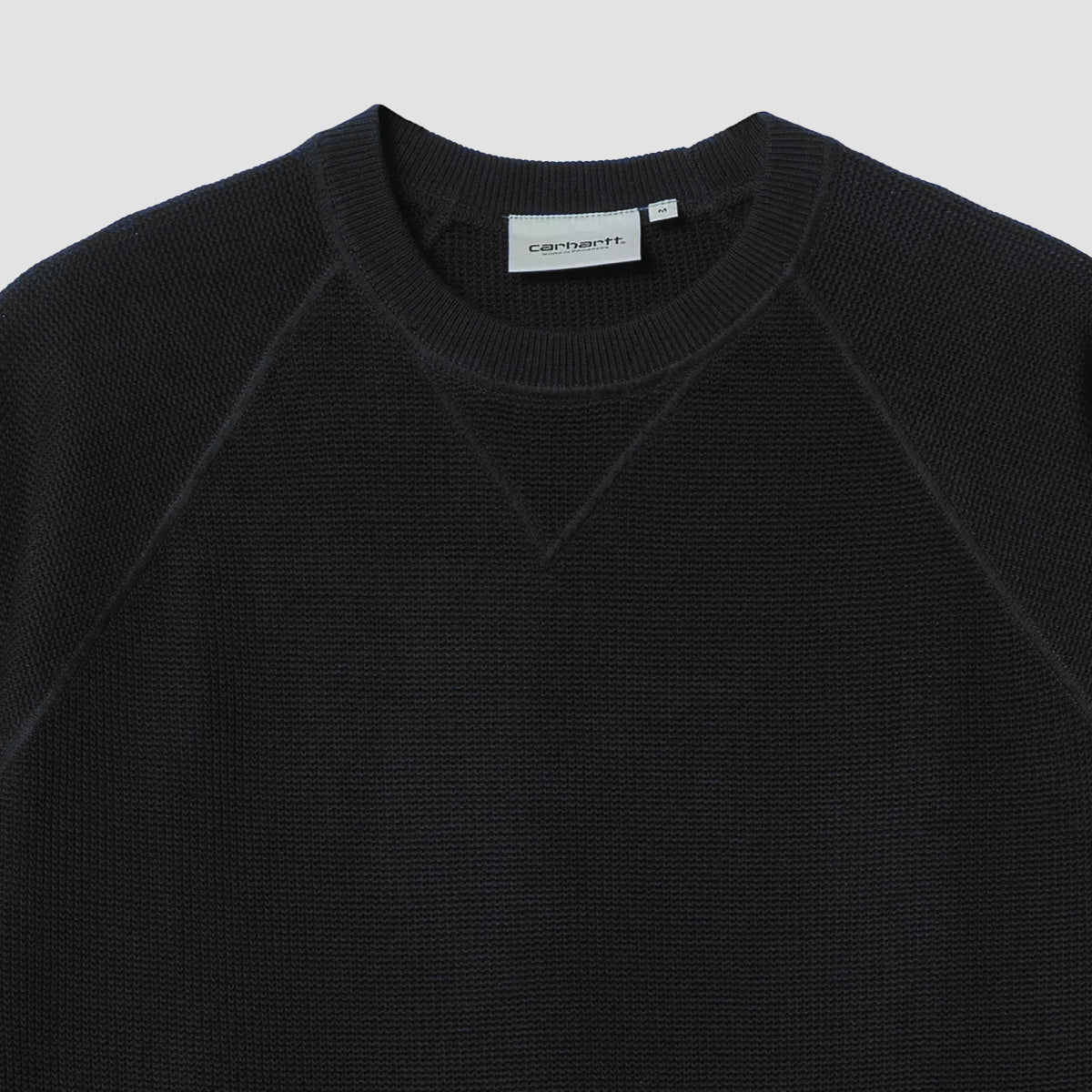 Carhartt WIP Chase Knitted Sweatshirt Black/Gold