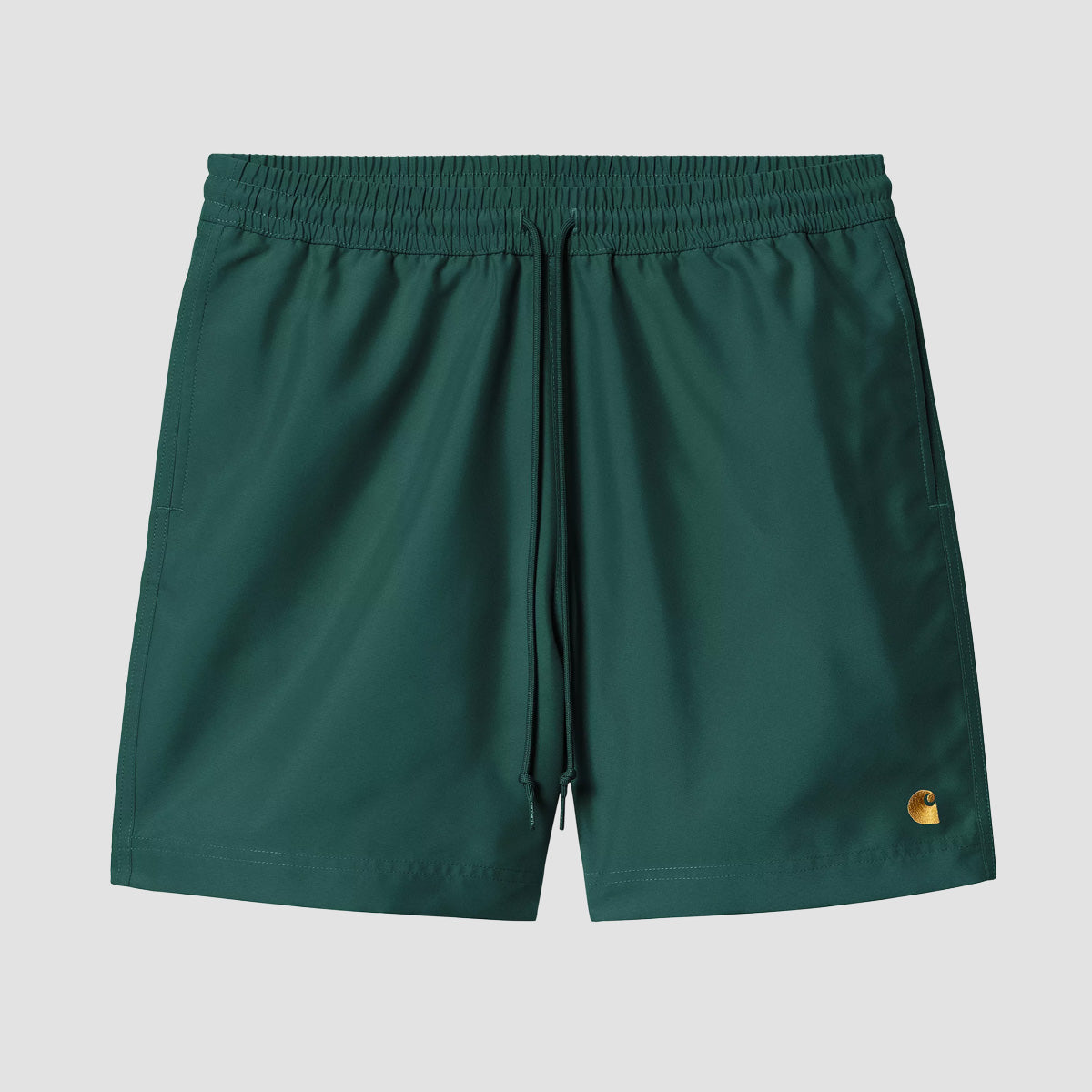Carhartt WIP Chase Swim Trunks Dark Fir/Gold
