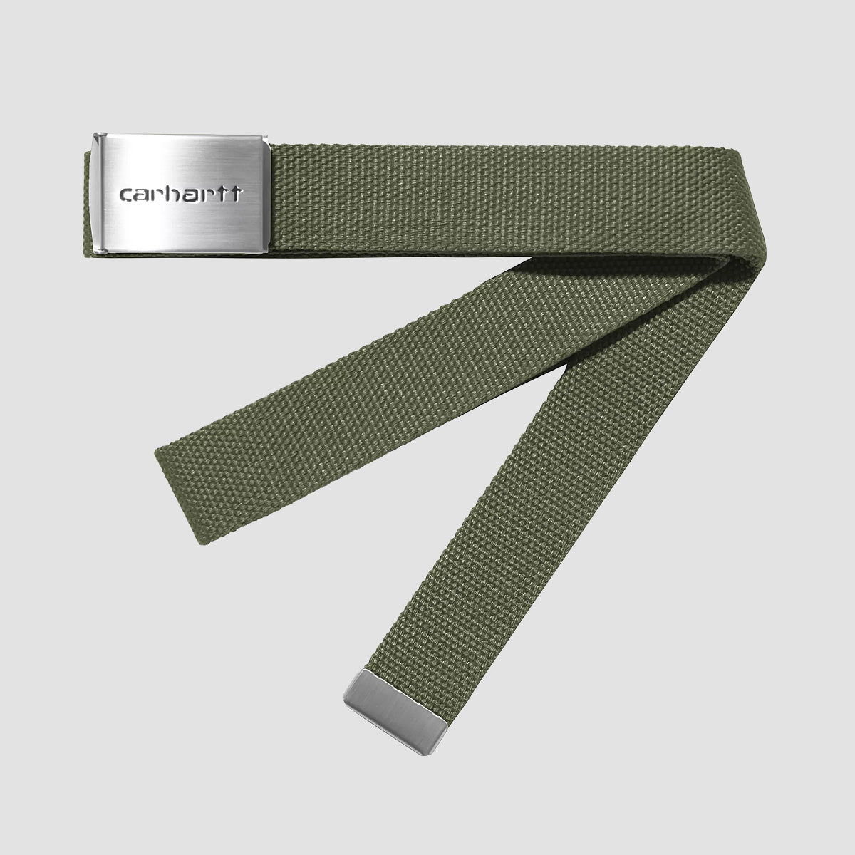 Carhartt WIP Clip Belt Chrome Leaf
