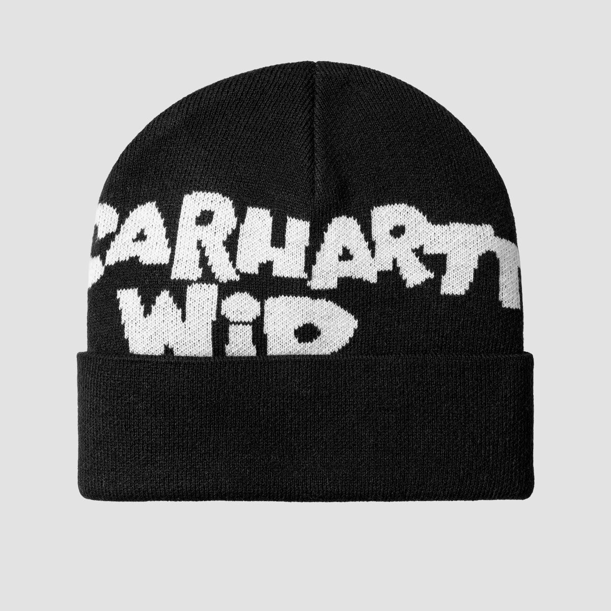Carhartt WIP Cut Out Beanie Black/White