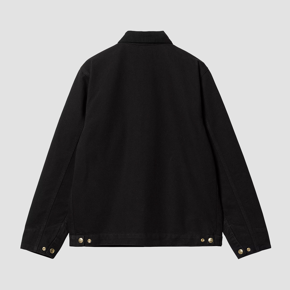 Carhartt WIP Detroit Jacket Black/Black Rinsed