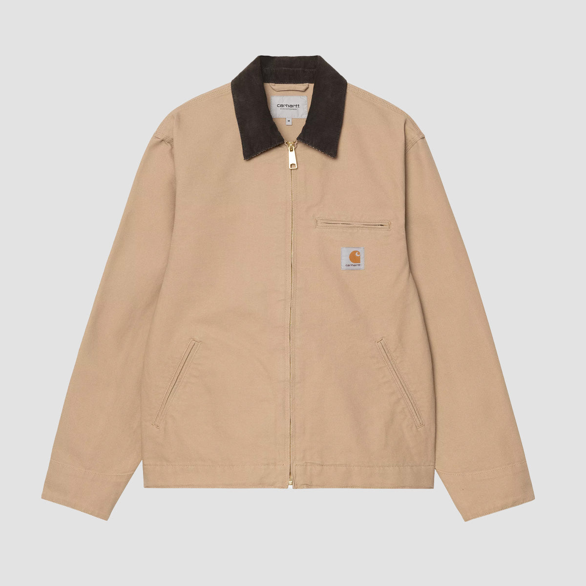 Carhartt WIP Detroit Jacket Dusty H Brown/Tobacco Rinsed