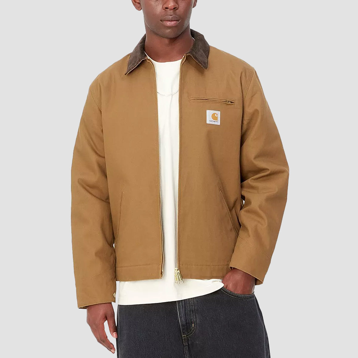 Carhartt WIP Detroit Jacket Hamilton Brown/Tobacco Rigid