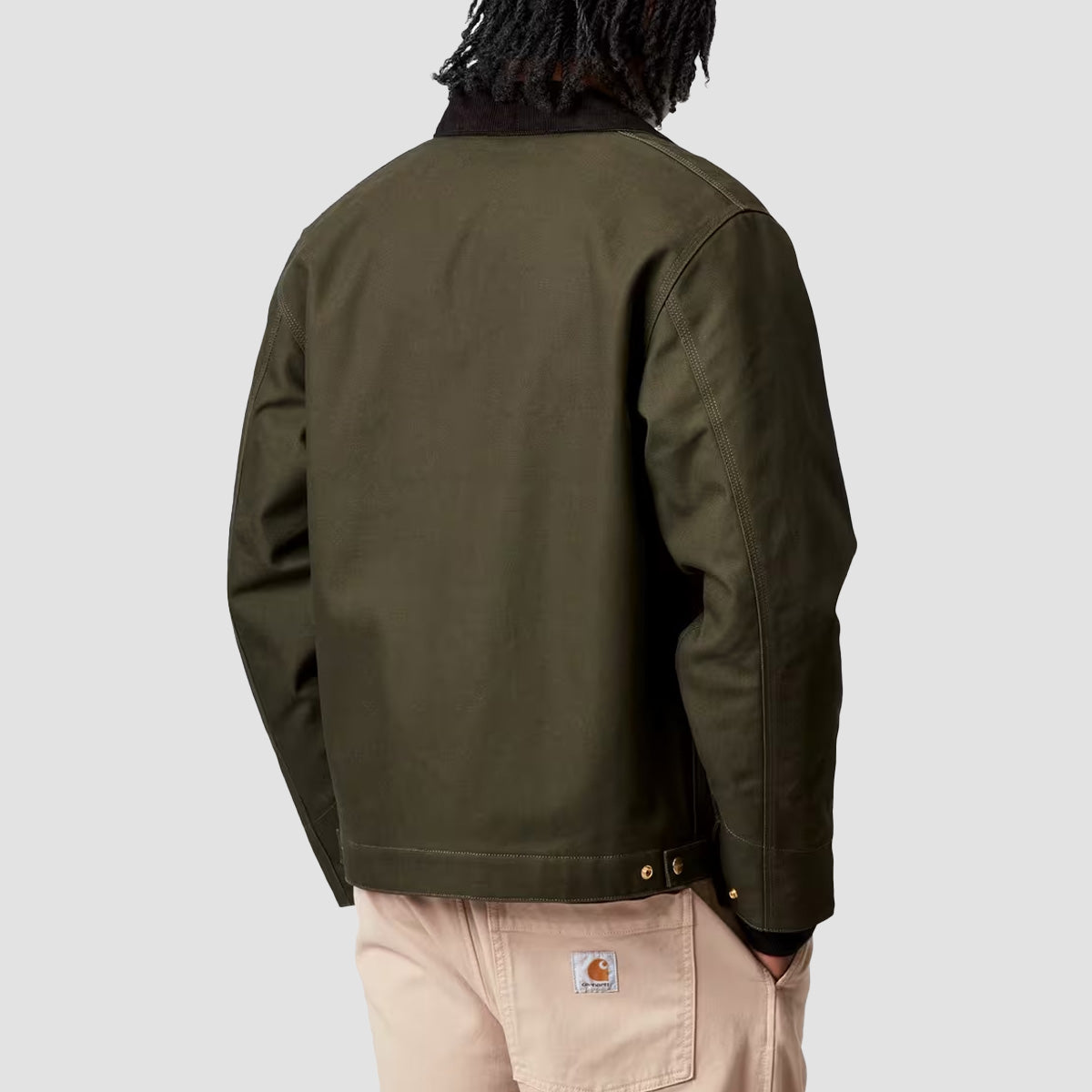 Carhartt WIP Detroit (Winter) Jacket Olive/Black Rigid