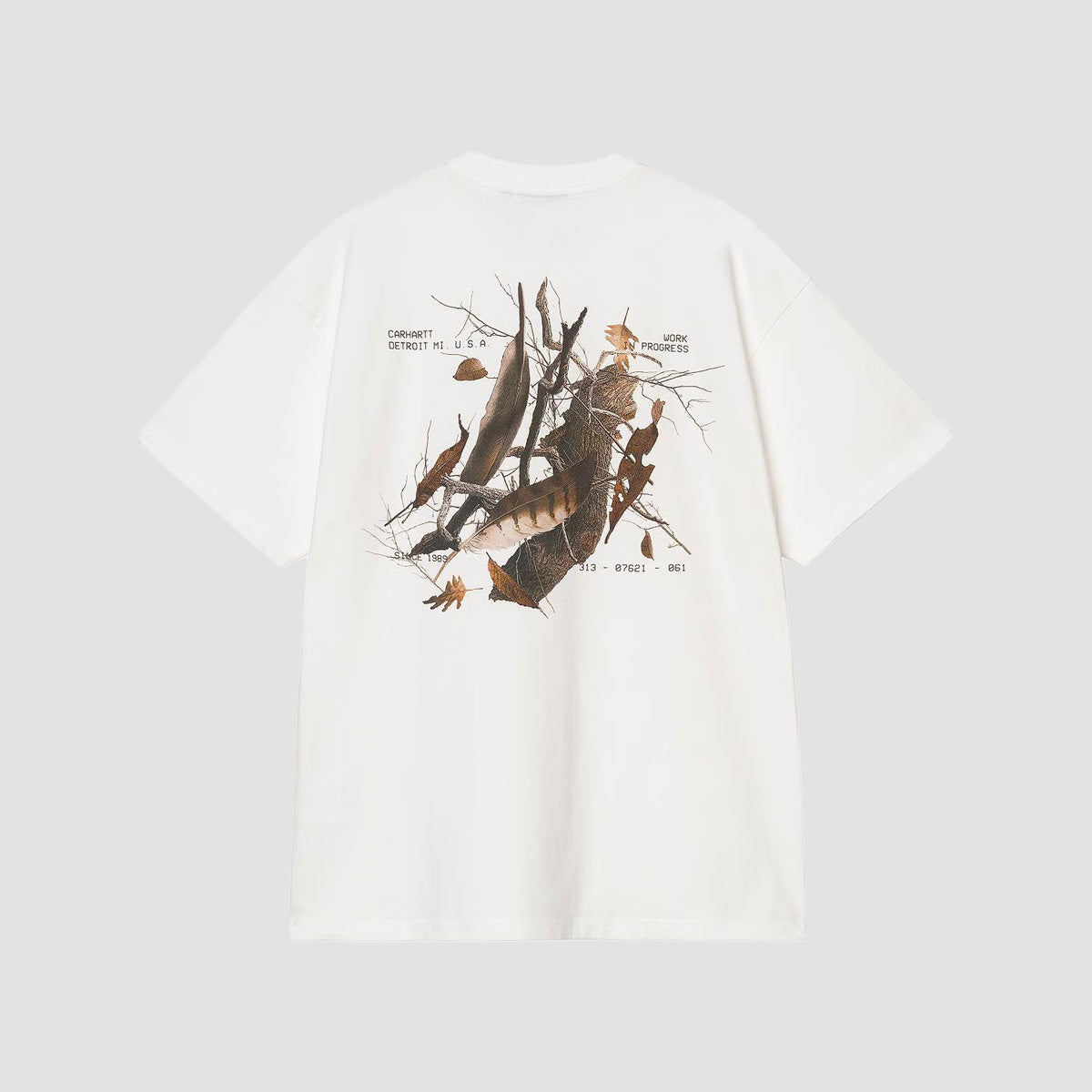 Carhartt WIP Feather Progress T-Shirt White