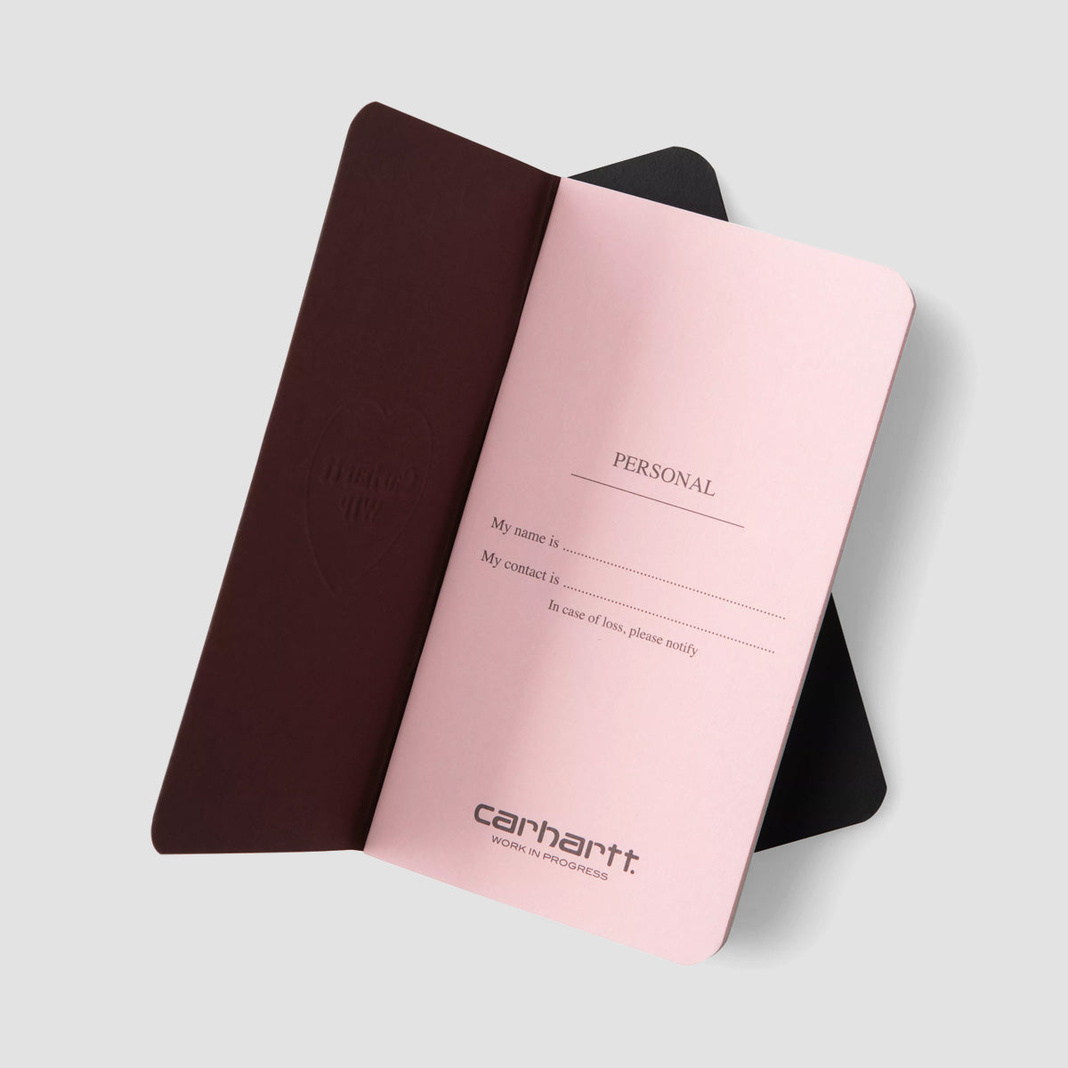 Carhartt WIP Heart Pocket Notebook Set Multicolor