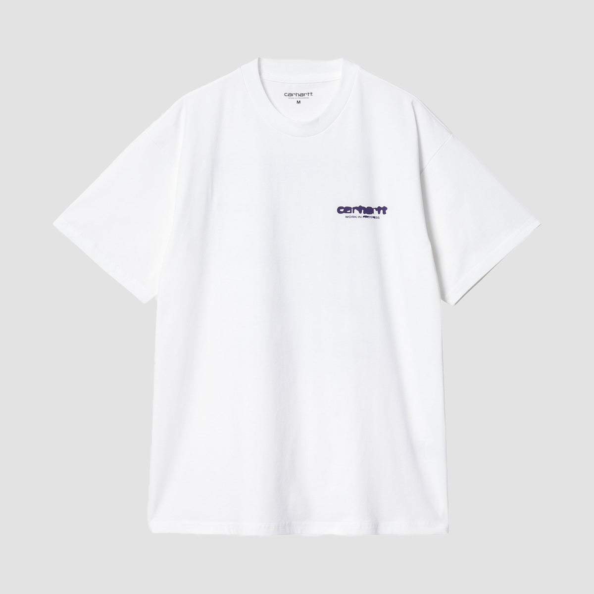 Carhartt WIP Ink Bleed T-Shirt White/Tyrian