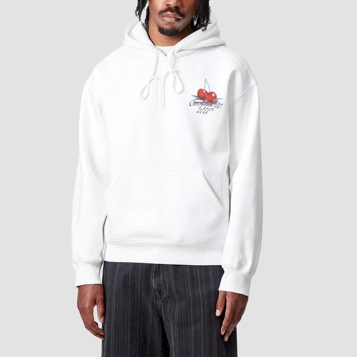 Carhartt WIP Jake Garcia Pullover Hoodie White