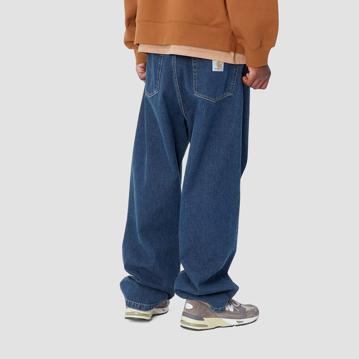 Carhartt WIP Landon Loose Fit Jeans Blue Stone Washed