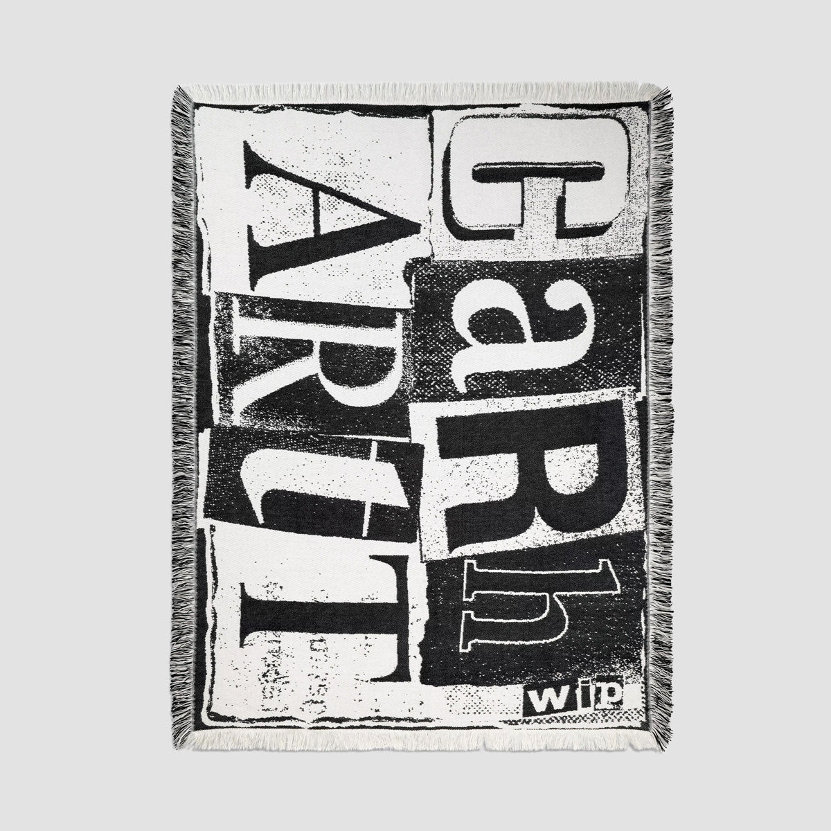 Carhartt WIP Letterpress Blanket Black/Wax