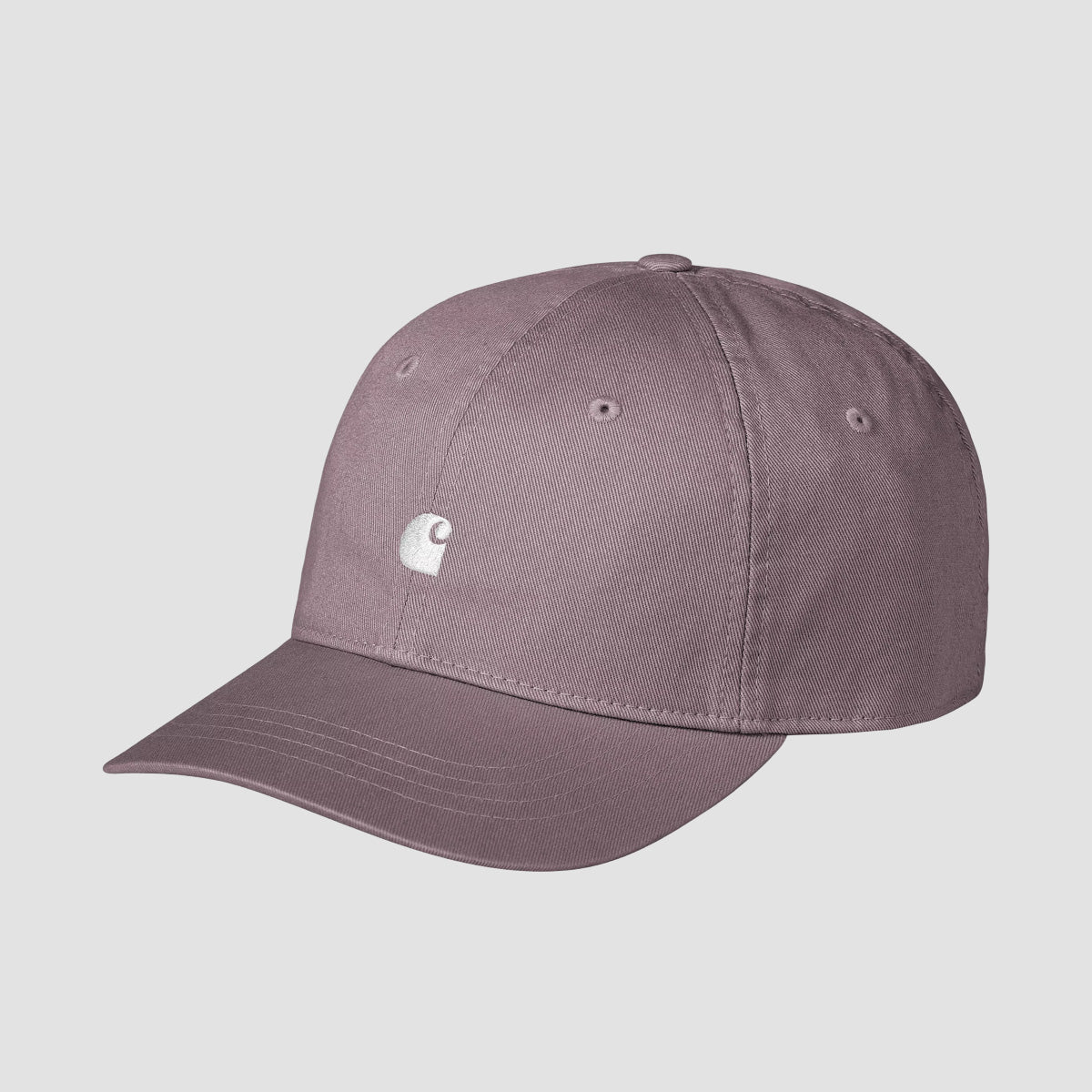 Carhartt WIP Madison Logo Cap Pink Fog/White
