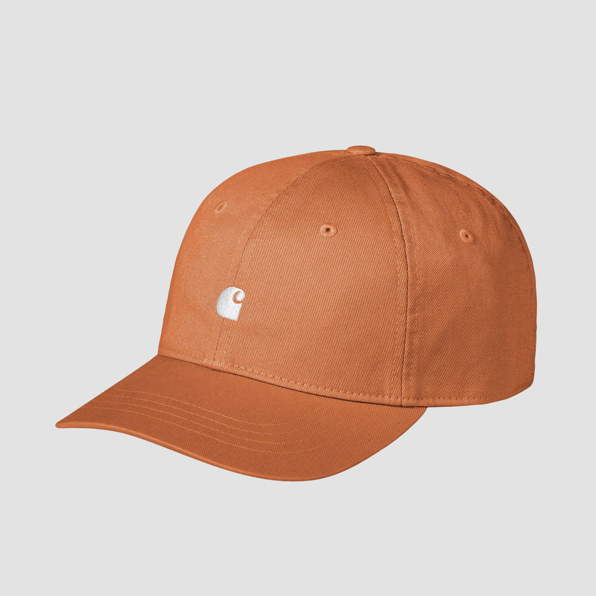 Carhartt WIP Madison Logo Cap Redhaven/White