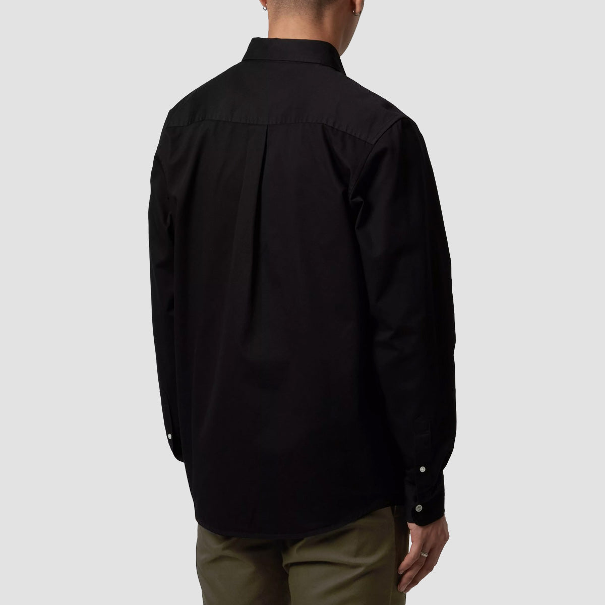 Carhartt WIP Madison Longsleeve Shirt Black/White