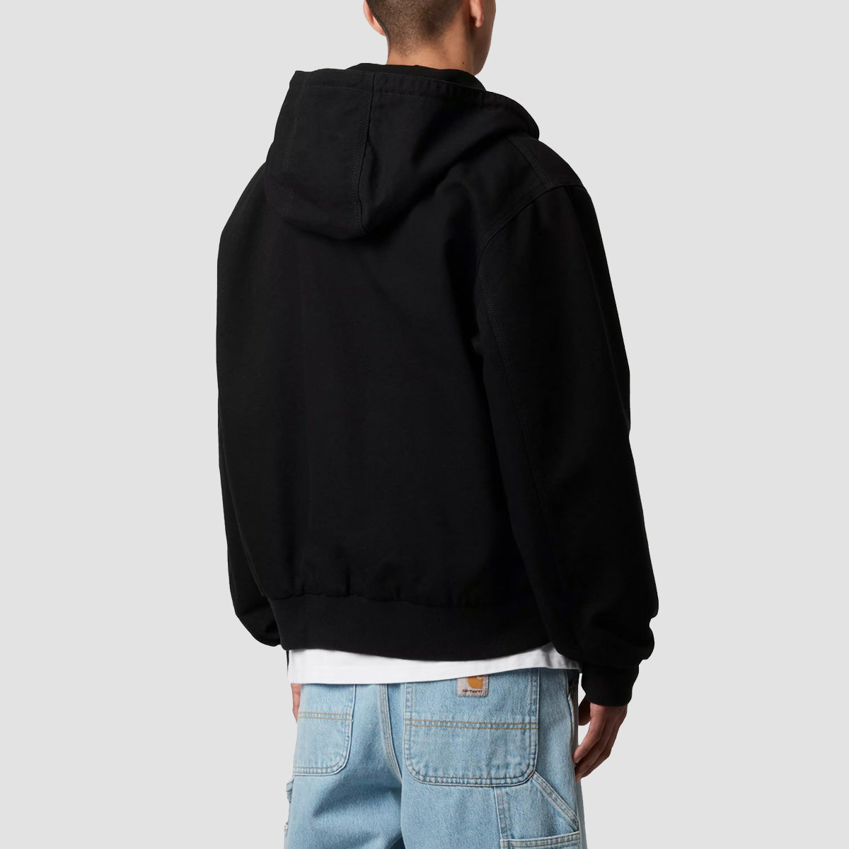 Carhartt WIP OG Active Jacket Black Rinsed Canvas