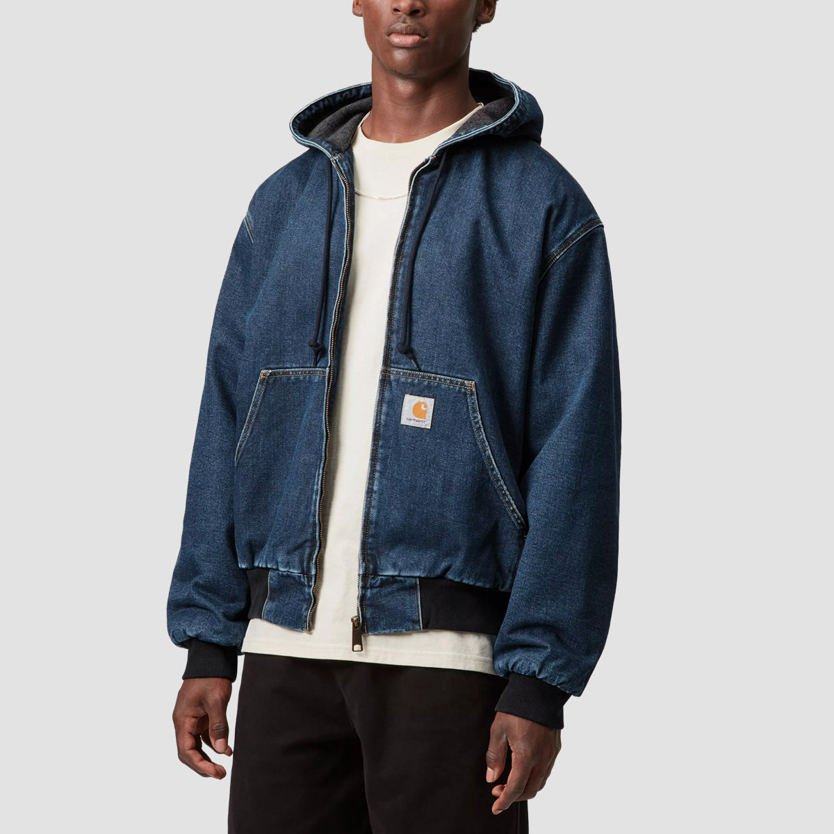 Carhartt WIP OG Active (Winter) Jacket Blue Stone Washed Denim