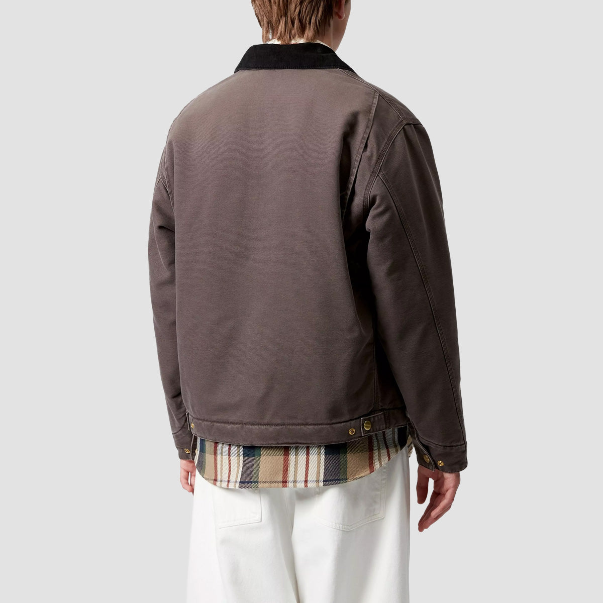 Carhartt WIP OG Detroit Jacket Tobacco/Black Stone Canvas