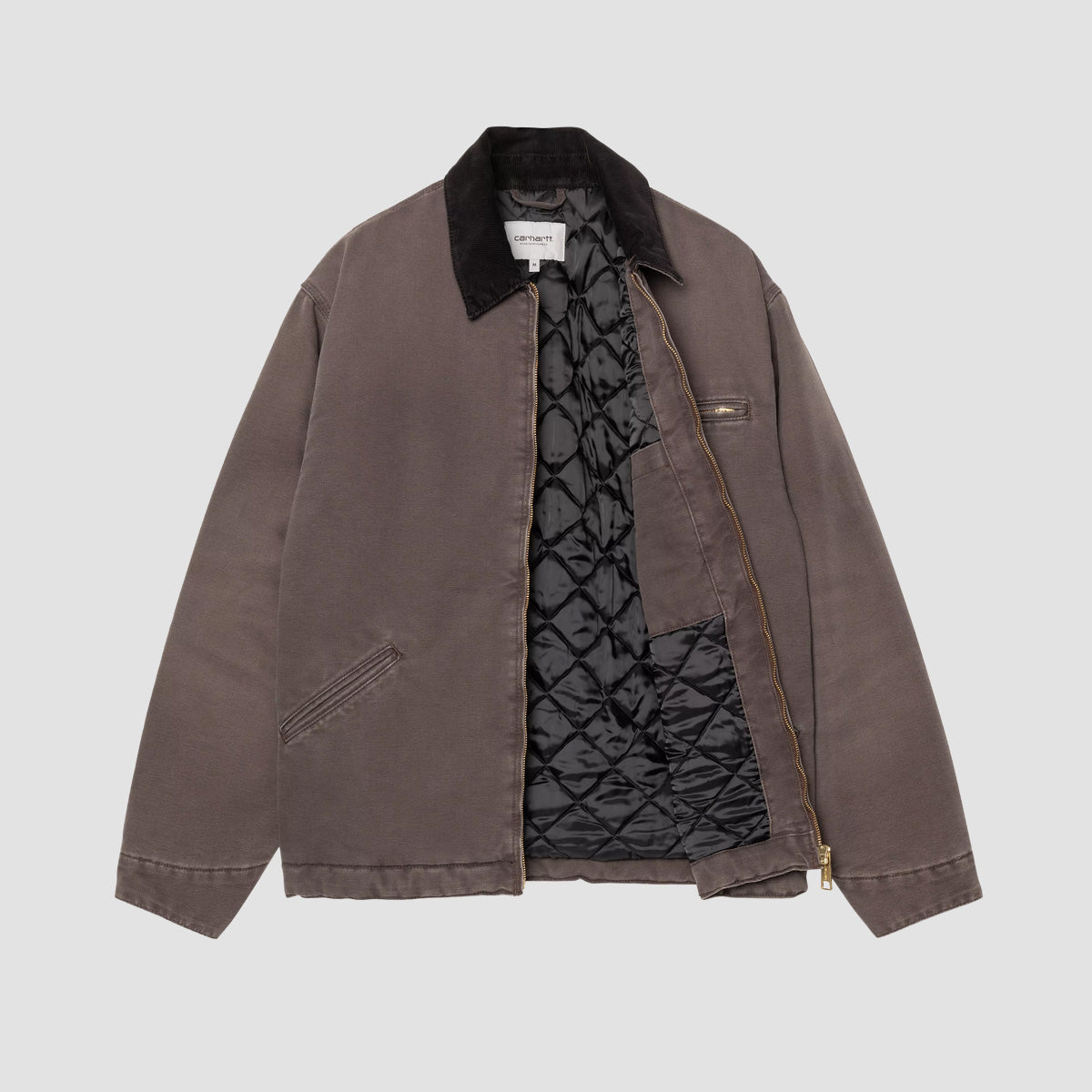 Carhartt WIP OG Detroit Jacket Tobacco/Black Stone Canvas