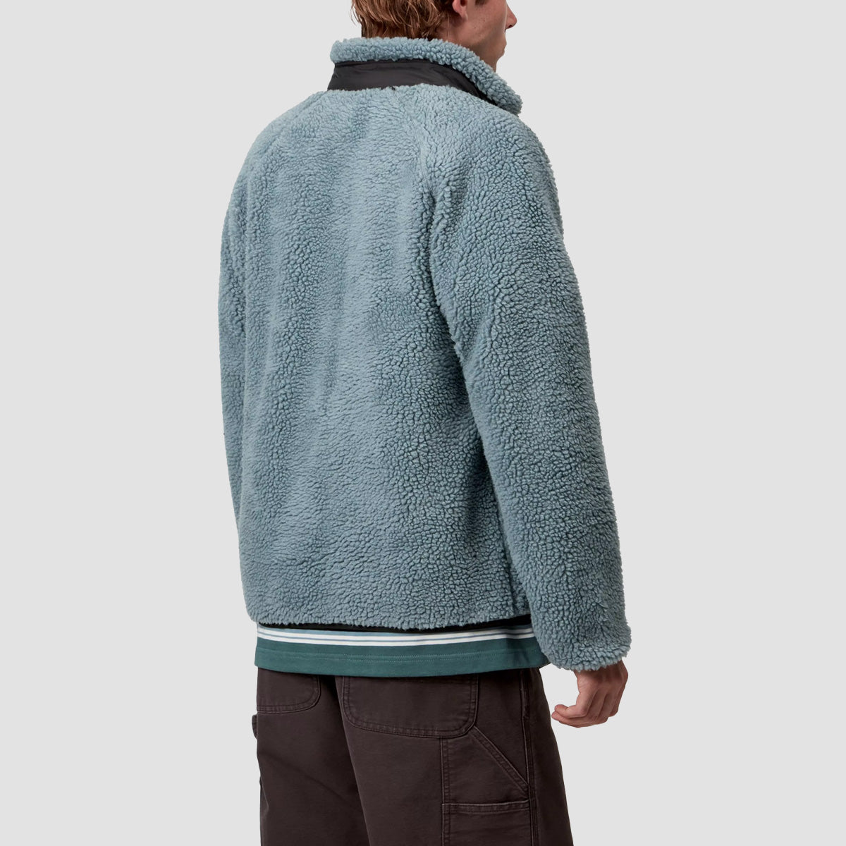Carhartt WIP Prentis Liner Fleece Jacket Citadel/Black
