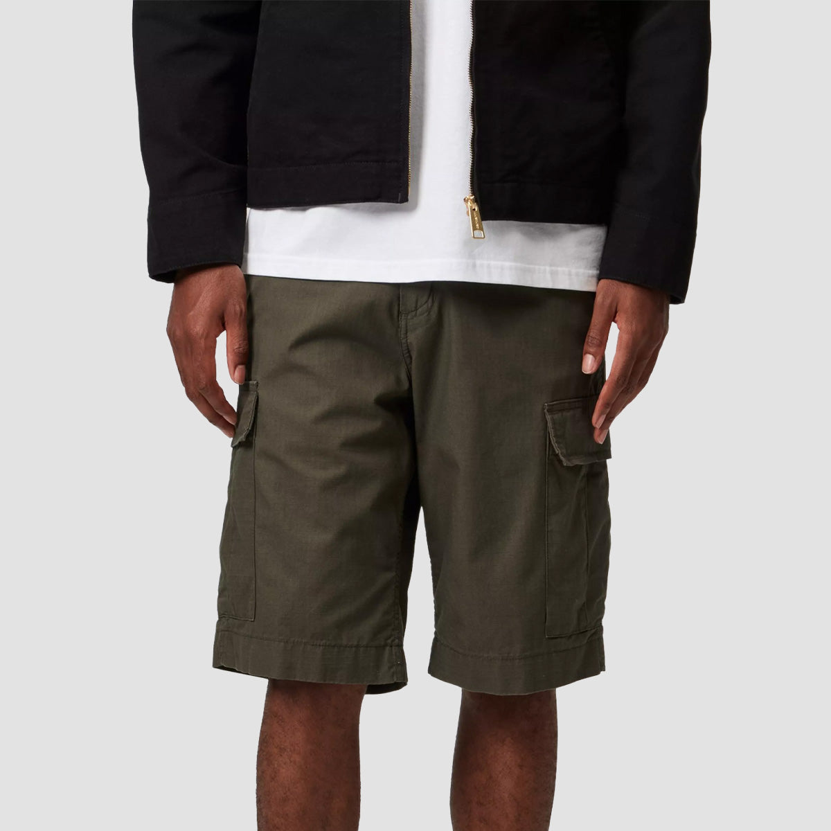 Carhartt WIP Regular Cargo Shorts Cypress Rinsed