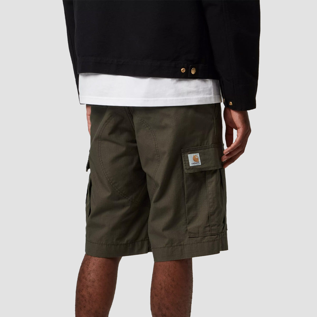 Carhartt WIP Regular Cargo Shorts Cypress Rinsed