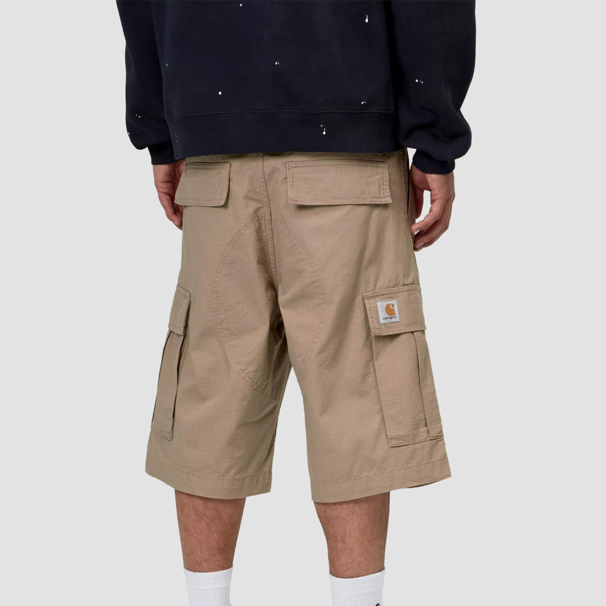 Carhartt WIP Regular Cargo Shorts Leather Rinsed