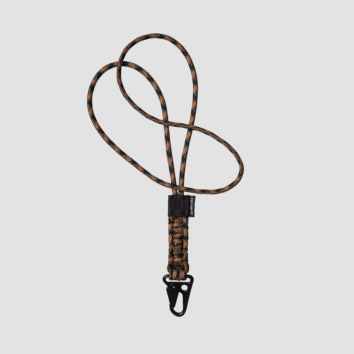 Carhartt WIP Rope Keychain Hamilton Brown/Black