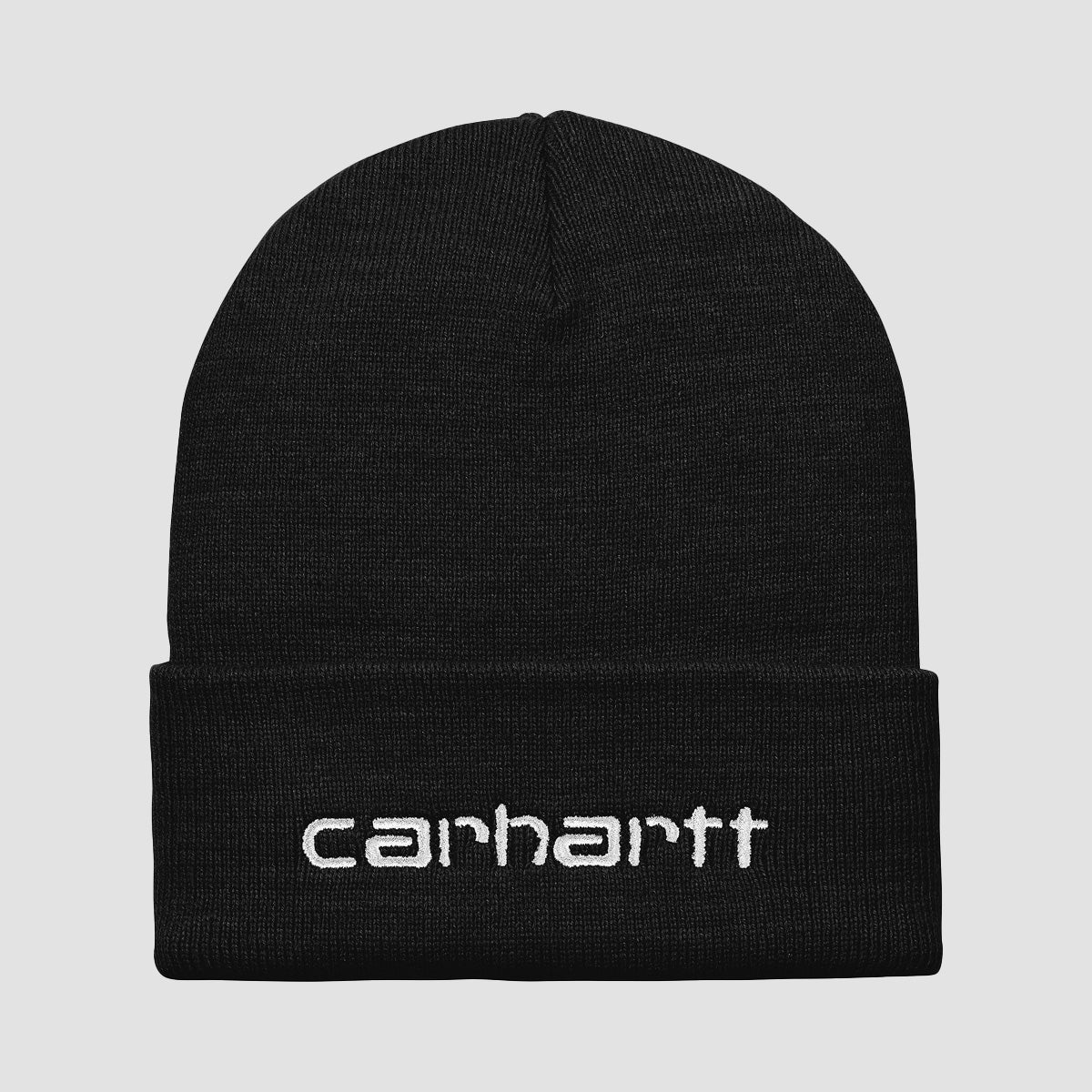 Carhartt WIP Script Beanie Black/White