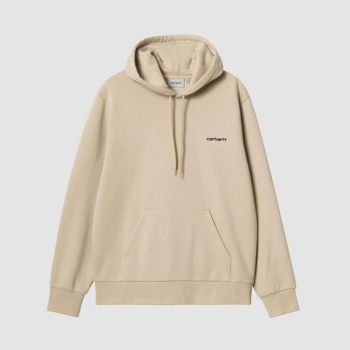 Carhartt WIP Script Embroidery Pullover Hoodie Wall/Black