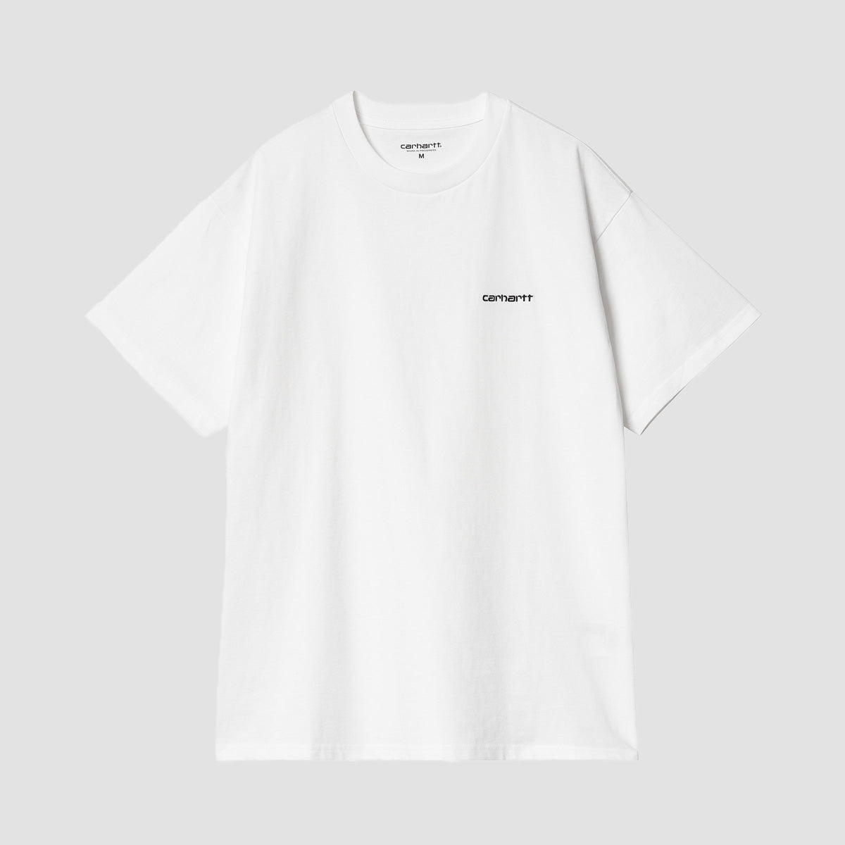 Carhartt WIP Script Embroidery T-Shirt White/Black