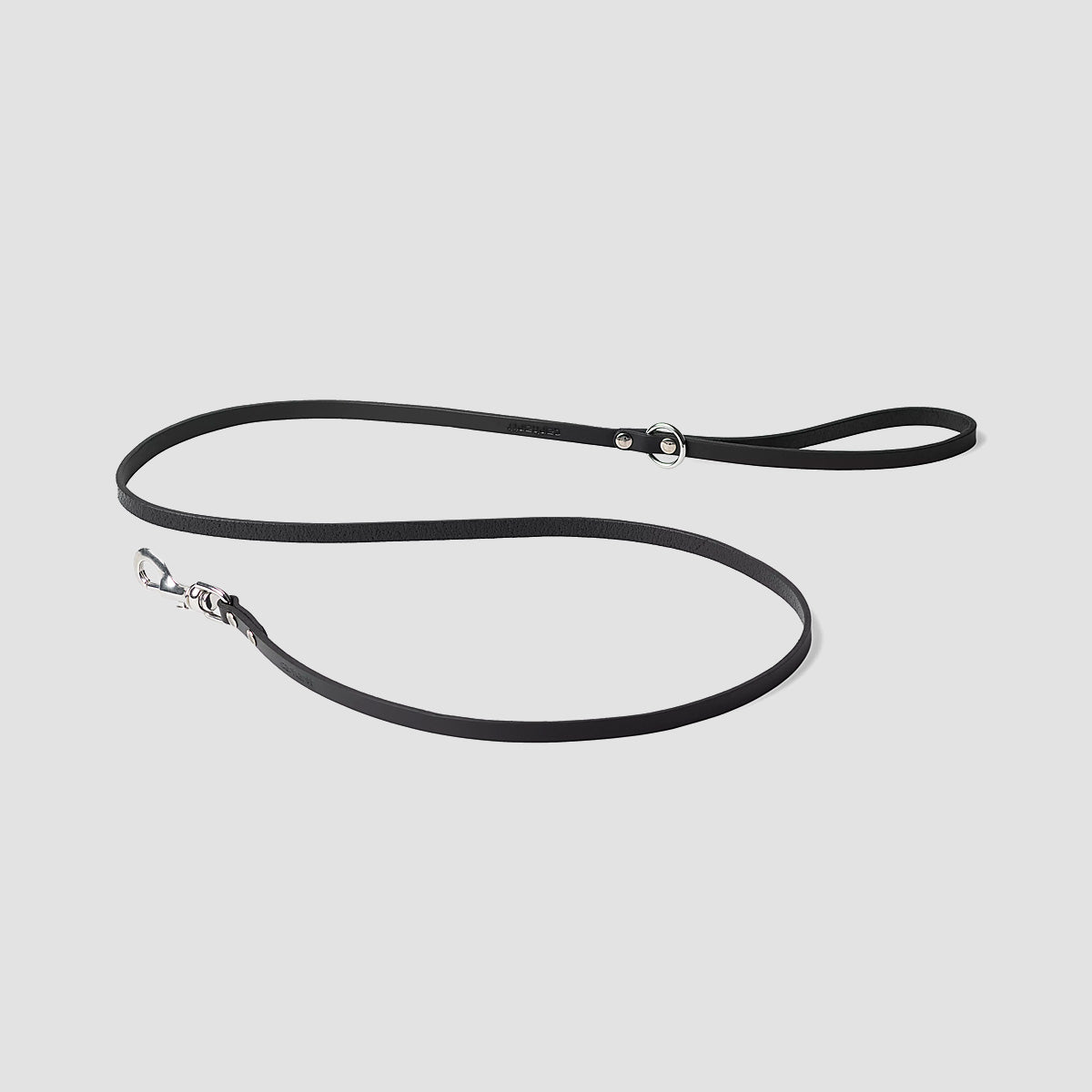 Carhartt WIP Script Studs Leather Dog Leash Black