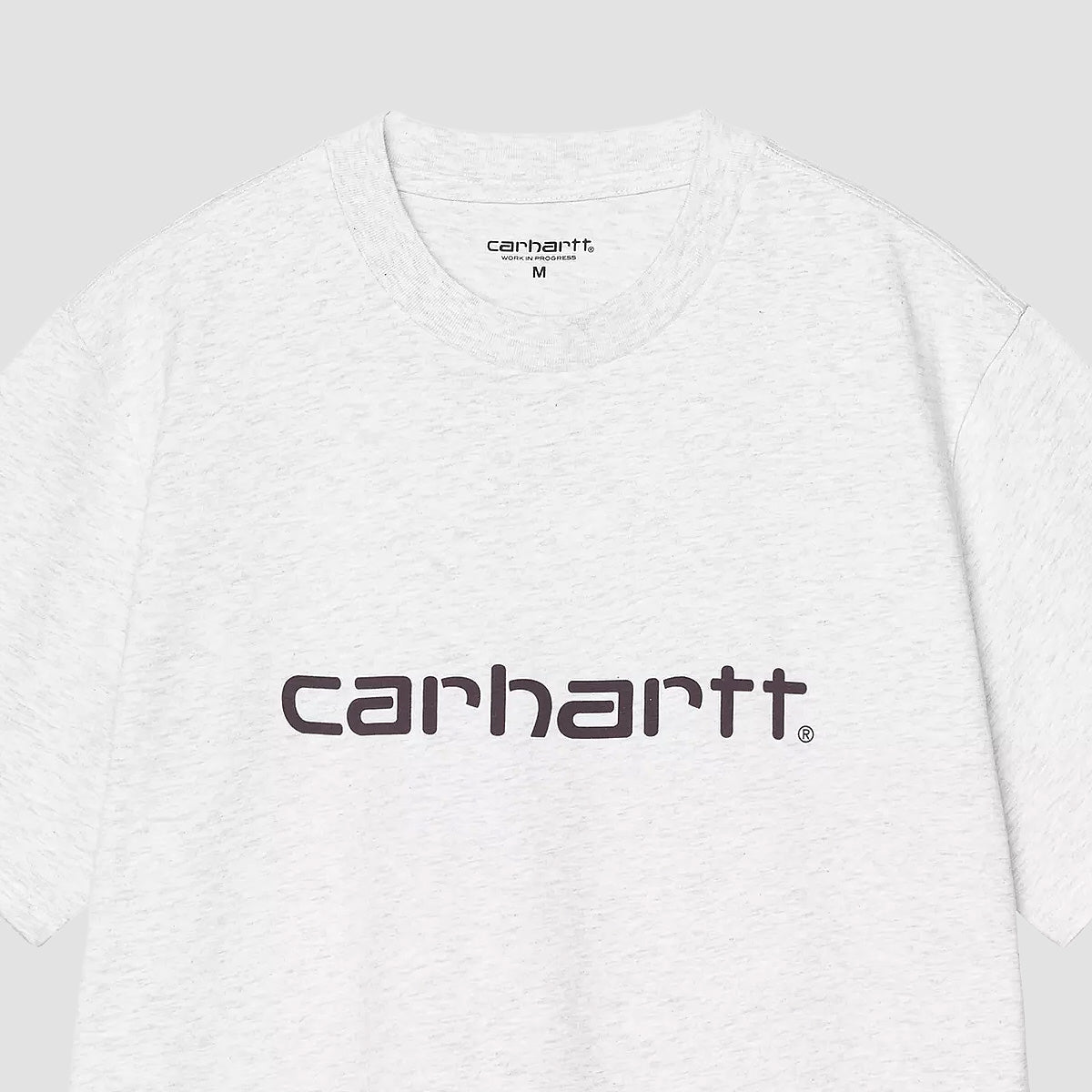 Carhartt WIP Script T-Shirt Ash Heather/Cozy Purple