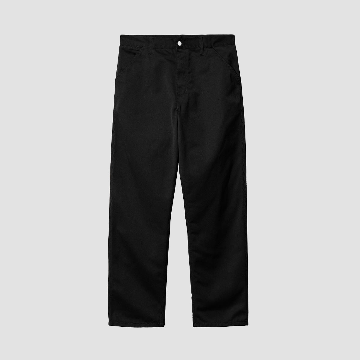 Carhartt WIP Simple Pants Black Rinsed