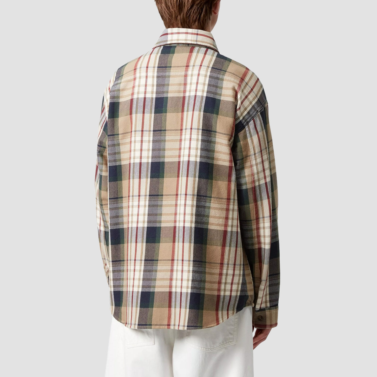 Carhartt WIP Tamblyn Check Longsleeve Shirt Leather