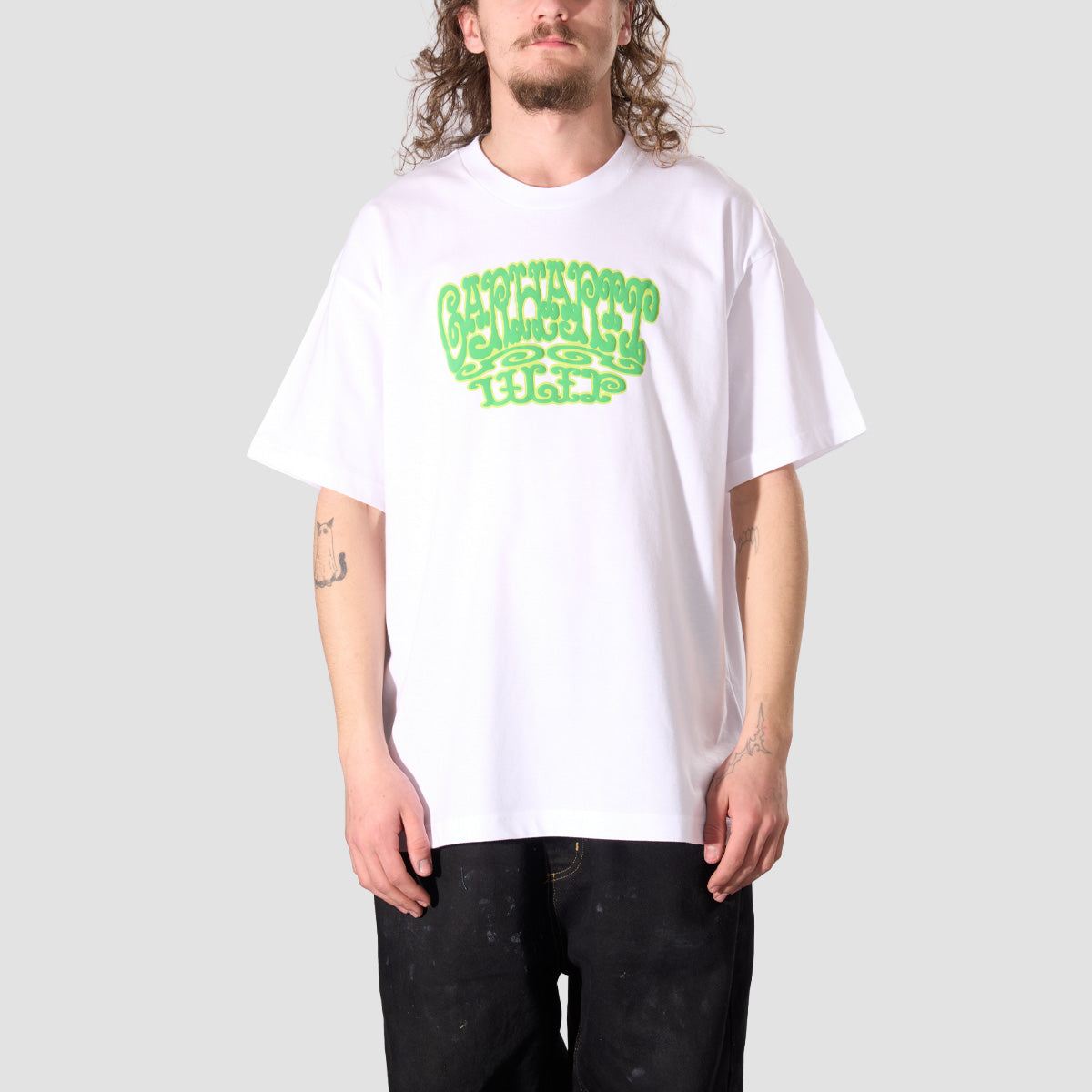 Carhartt WIP Tipsy Type T-Shirt White