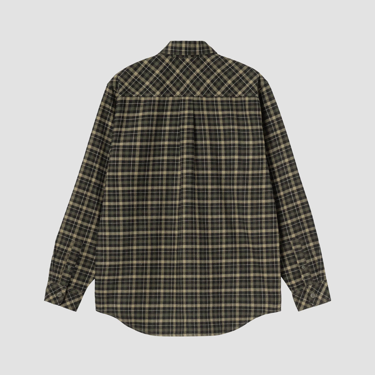 Carhartt WIP Widmark Check Longsleeve Shirt Cypress