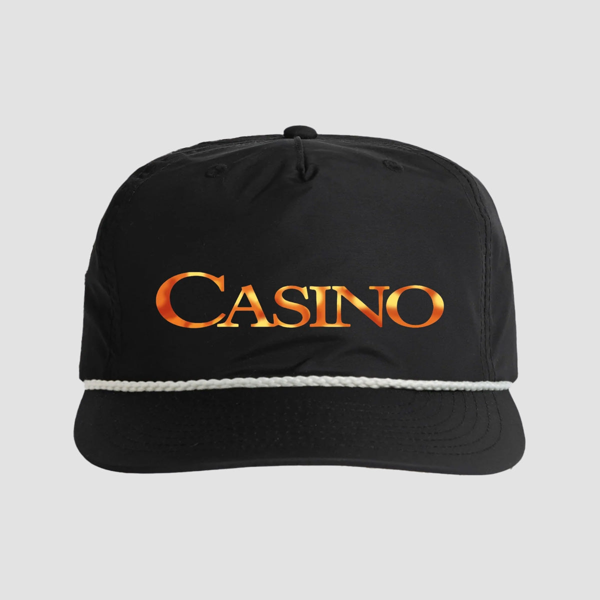 Casino Fire Surf Rope Cap Black