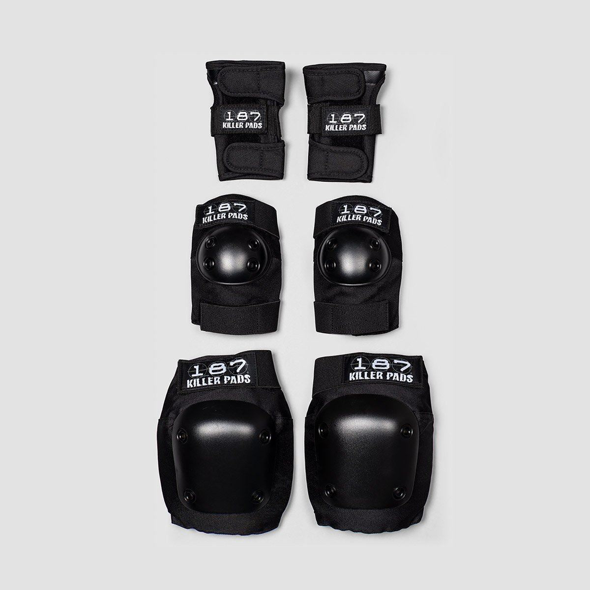 187 Killer Pad Set 6 Pack Black