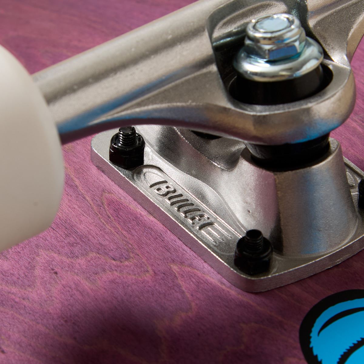 Santa Cruz Screaming Hand Skateboard Purple - 8.375"