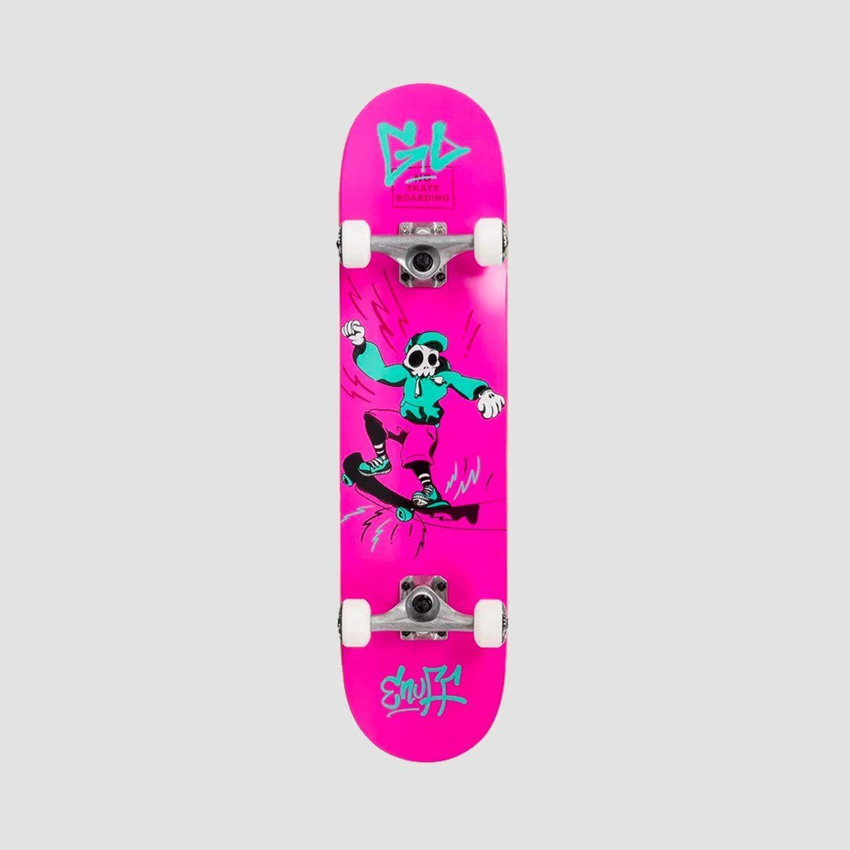 Enuff Skully Mini Skateboard Pink - 7.25"