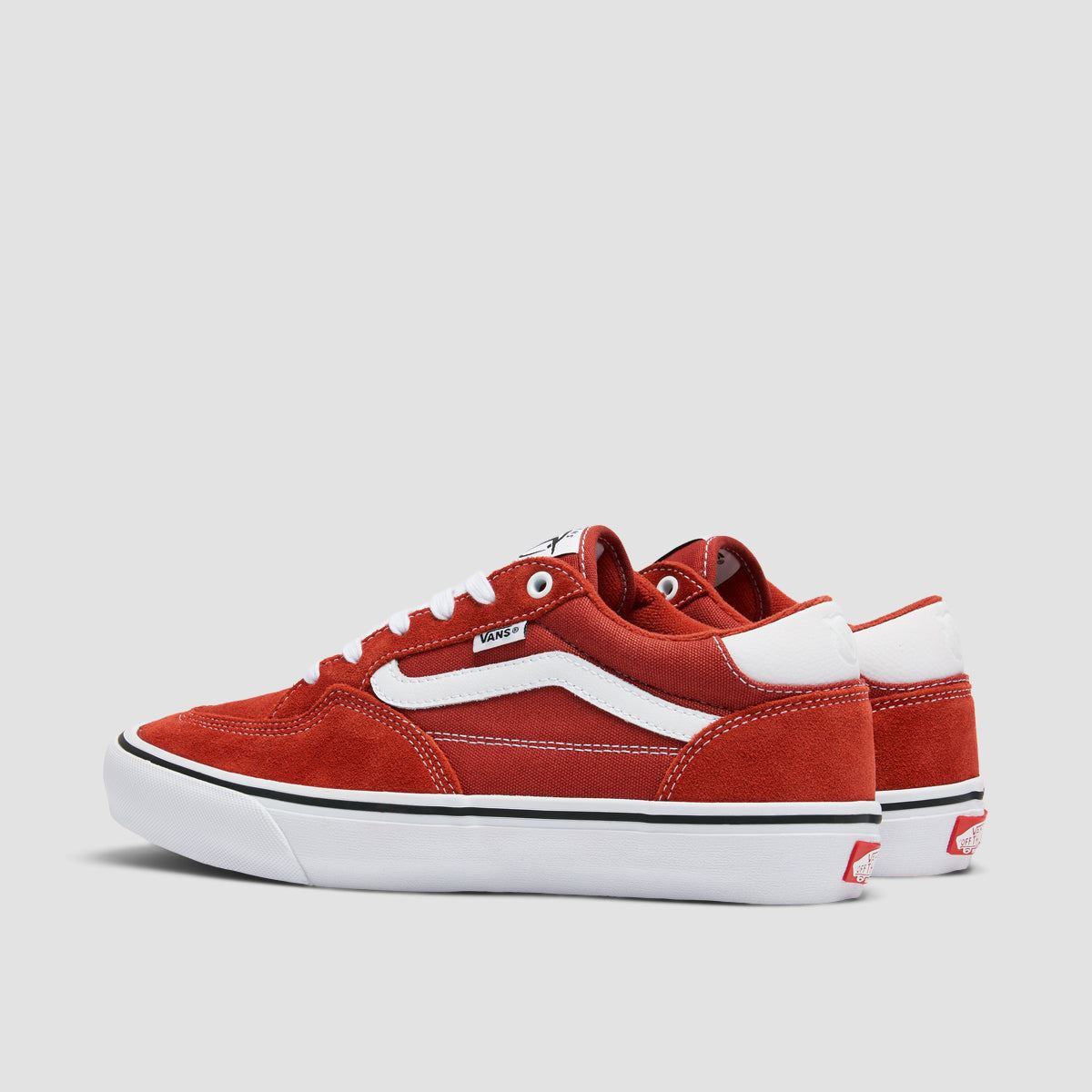Vans Rowan Shoes - Red/White