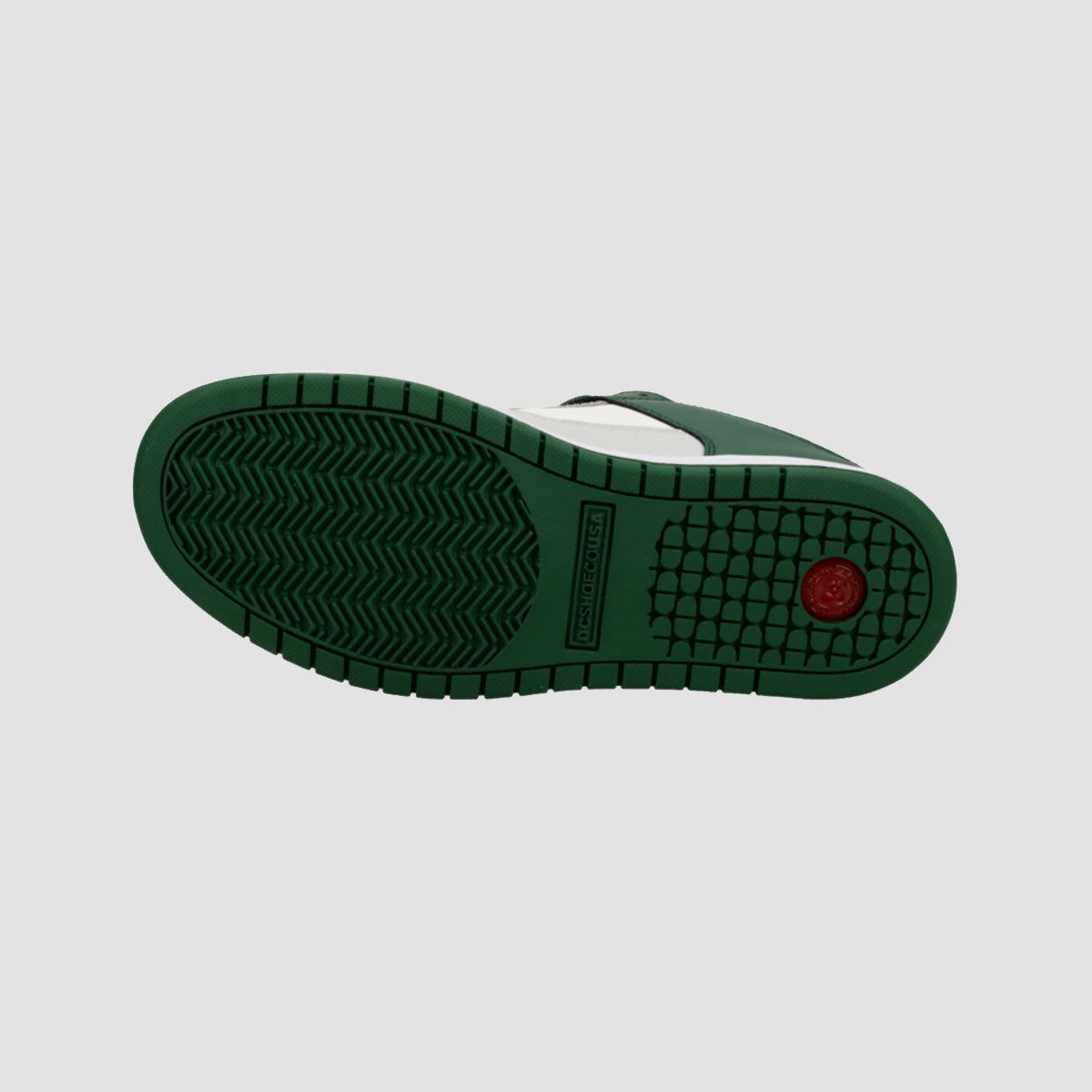 DC Manteca SE Shoes - White/Grey/Green
