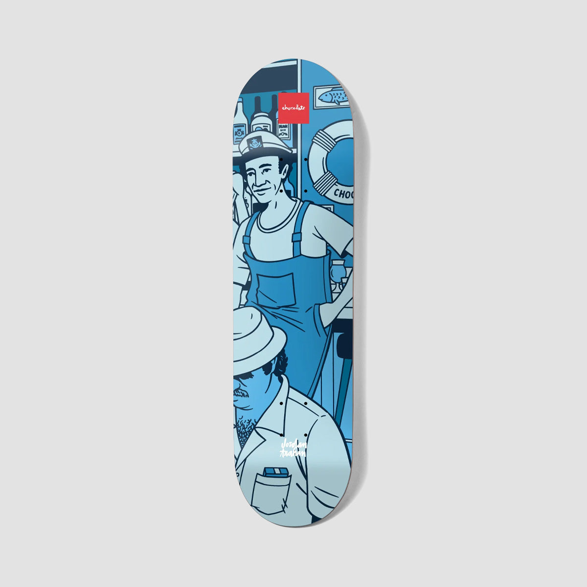 Chocolate Bar Series III Jordan Trahan Skateboard Deck - 8.25"
