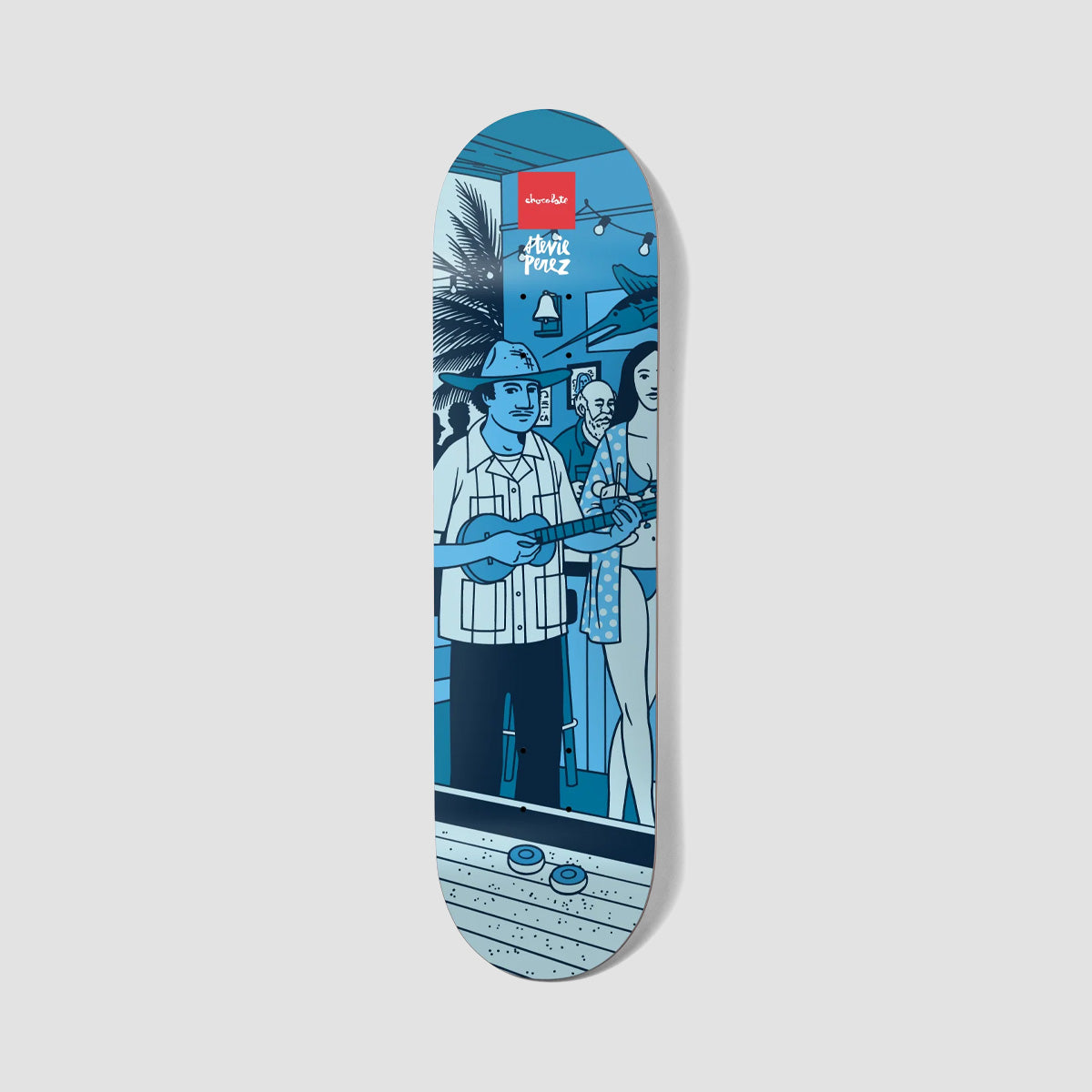 Chocolate Bar Series III Stevie Perez Skateboard Deck - 8.4"