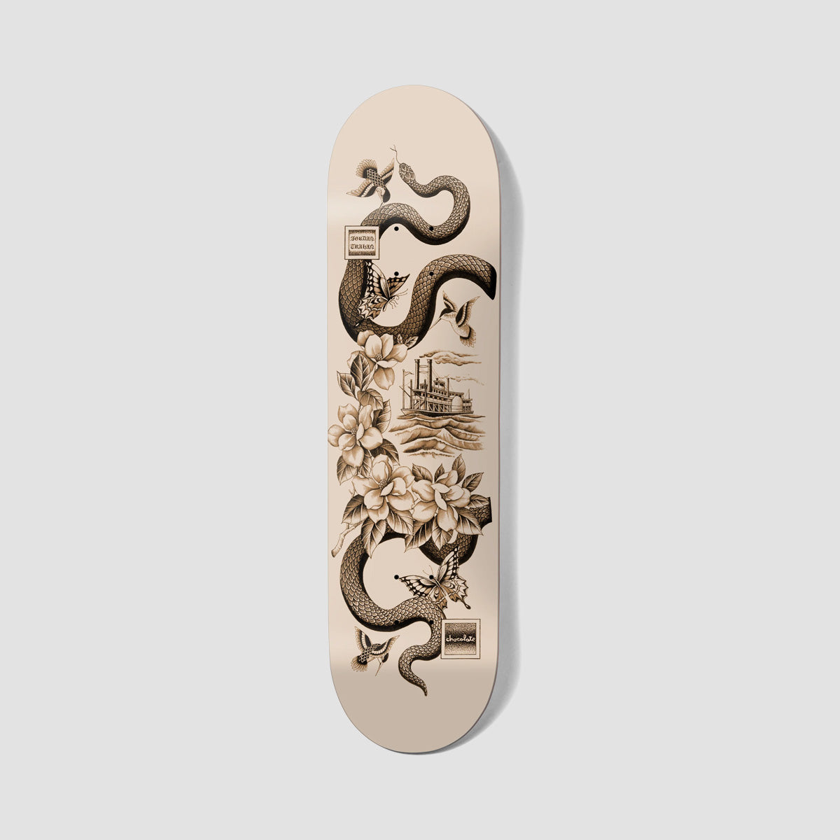 Chocolate Bayou Jordan Trahan Skateboard Deck - 8.5"
