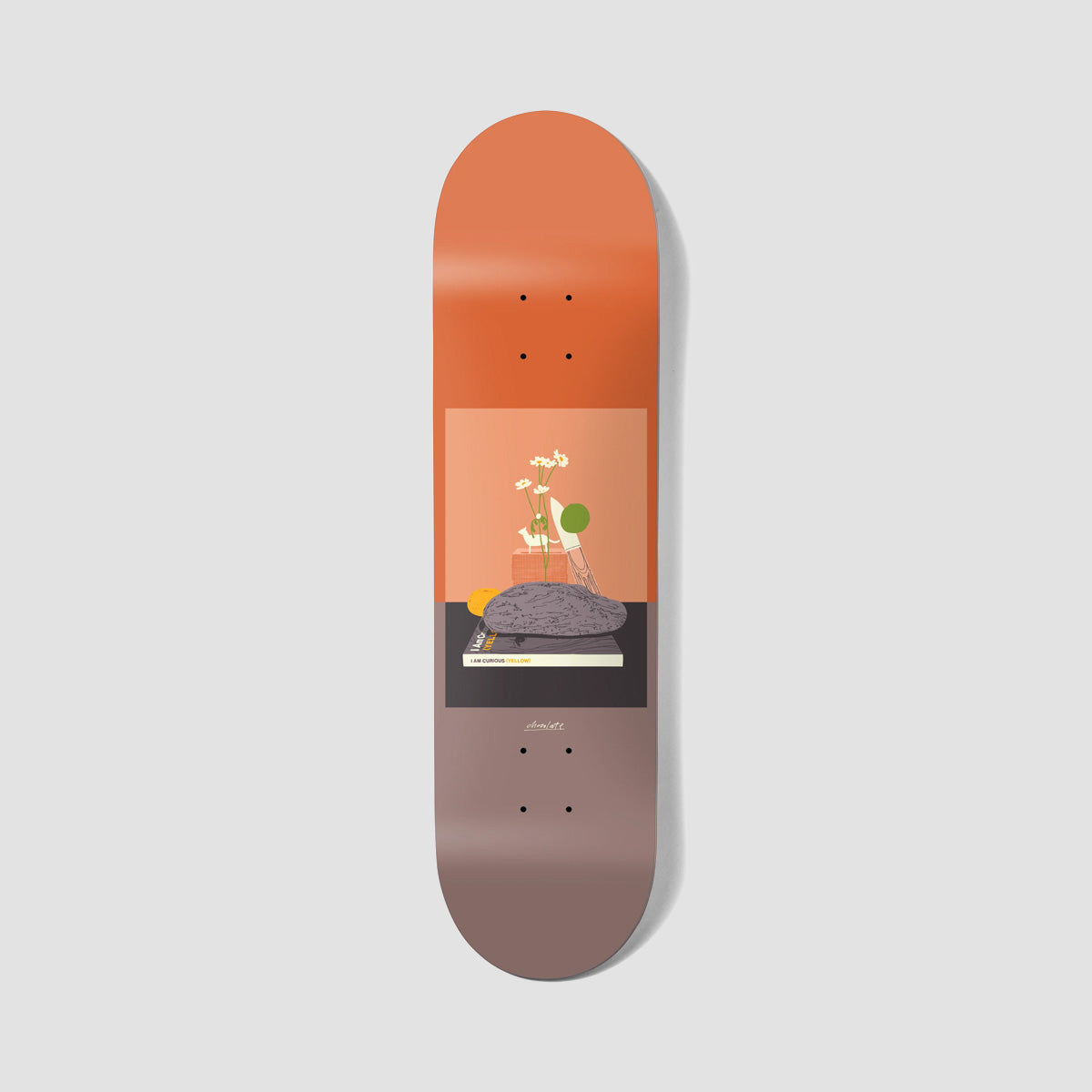 Chocolate Hecox Still Kenny Anderson Skateboard Deck - 8.25"