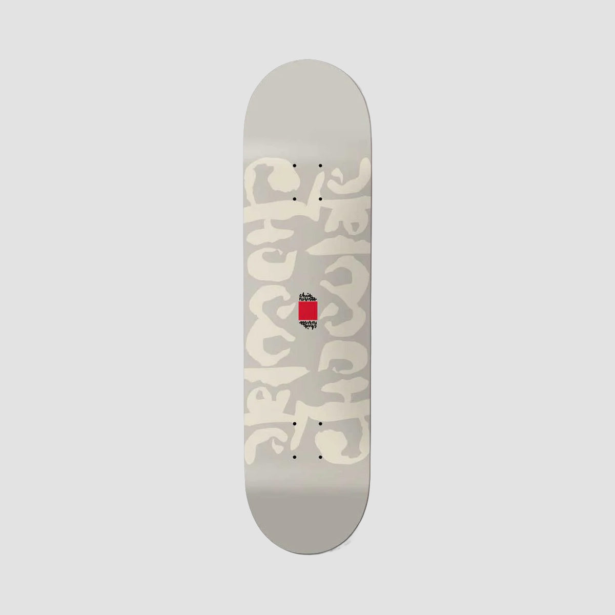 CCS Ink Blot Logo Skateboard Deck – 8.25" Red | 7-Ply Canadian Maple, Great For Cruising & Tricks