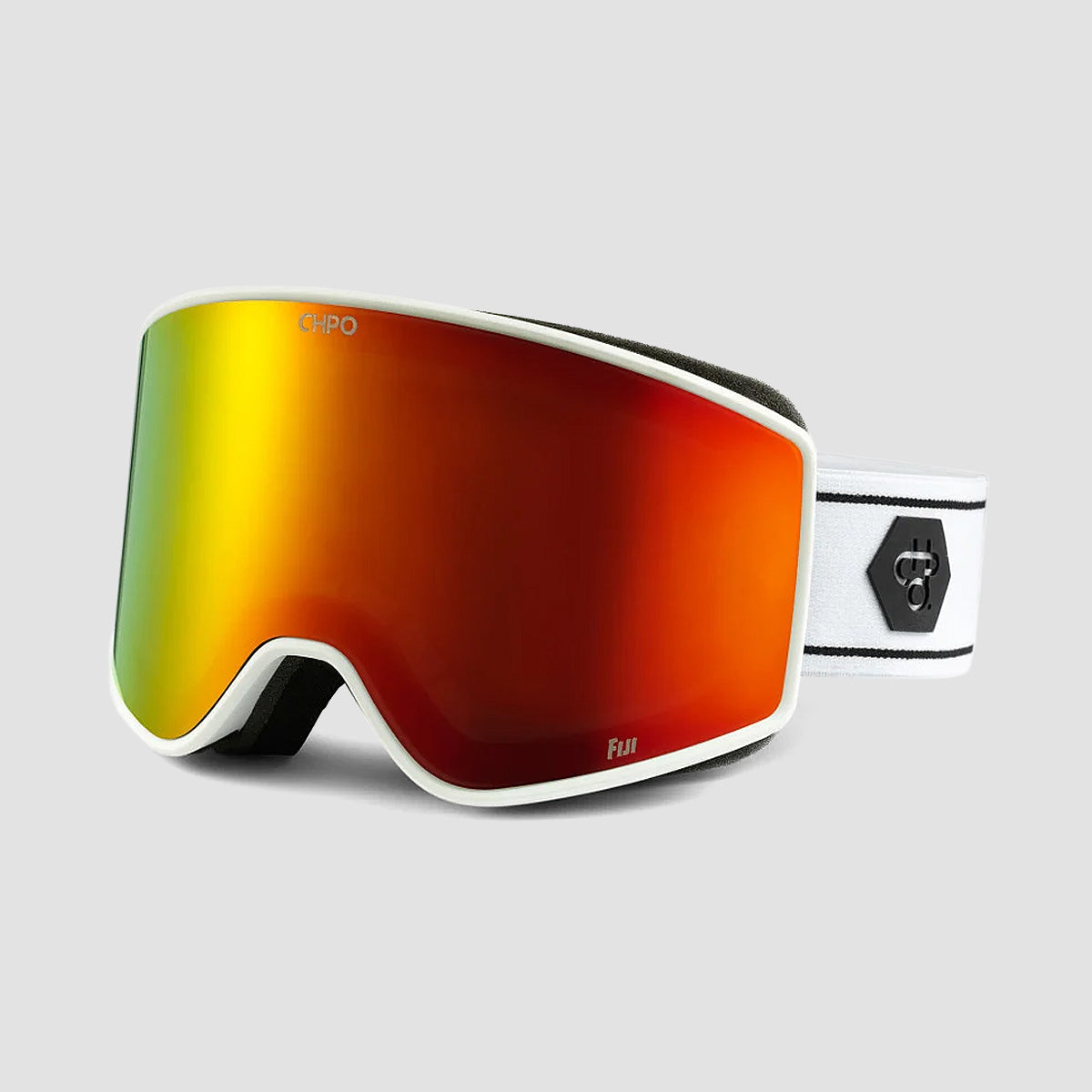 CHPO Fiji Snow Goggles White/Red Mirror