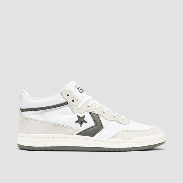 Converse Fastbreak Pro Mid Top Shoes - White/Vaporous Grey/Origin Stor