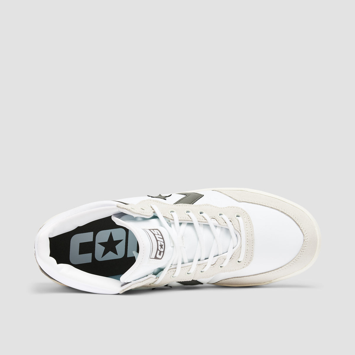 Converse Fastbreak Pro Mid Top Shoes - White/Vaporous Grey/Origin Story