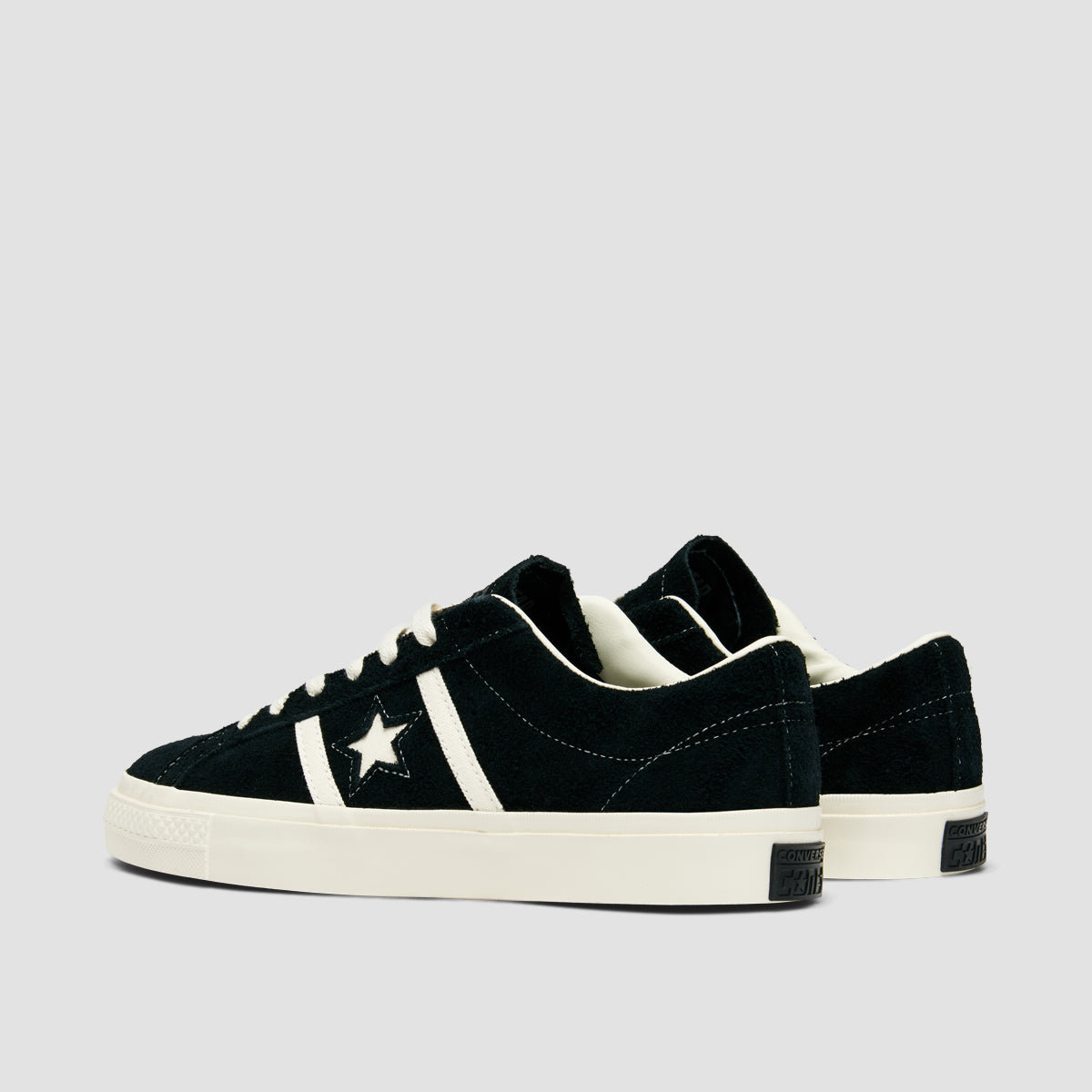 Converse One Star Academy Pro Shoes - Black/Egret/Egret